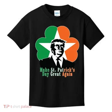 Make St. Patrick's Day Great Again Kids T-Shirt