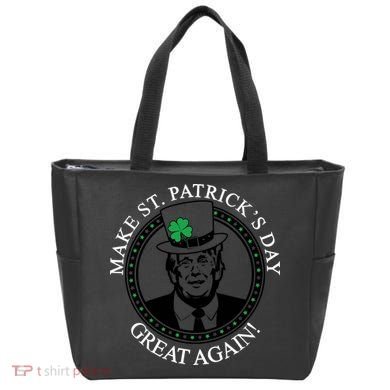 Make St. Patrick's Day Great Again Donald Trump Bag