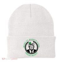 Make St. Patrick's Day Great Again Donald Trump Beanie thumb 0