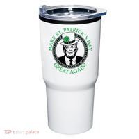 Make St. Patrick's Day Great Again Donald Trump Tumbler thumb 0