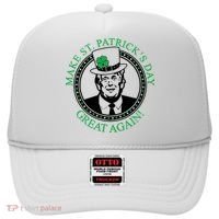 Make St. Patrick's Day Great Again Donald Trump Hat thumb 0