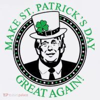 Make St. Patrick's Day Great Again Donald Trump Kids T-Shirt thumb 4