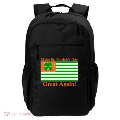 Make St. Patrick's Day Great Again! Irish America USA Clover Flag Backpack