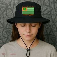 Make St. Patrick's Day Great Again! Irish America USA Clover Flag Bucket Hat thumb 3