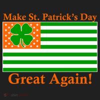 Make St. Patrick's Day Great Again! Irish America USA Clover Flag Hat thumb 2