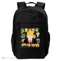 Make St. Patrick's Day Great Again President Donald Trump Backpack thumb 0