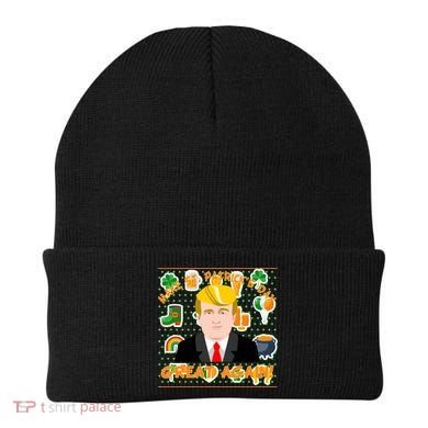 Make St. Patrick's Day Great Again President Donald Trump Beanie