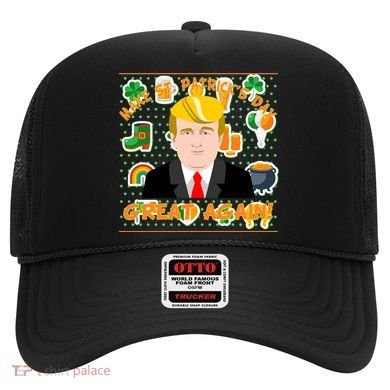 Make St. Patrick's Day Great Again President Donald Trump Hat