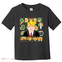 Make St. Patrick's Day Great Again President Donald Trump Toddler T-Shirt thumb 0