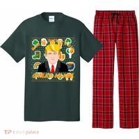 Make St. Patrick's Day Great Again President Donald Trump Pajama Set thumb 0