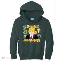 Make St. Patrick's Day Great Again President Donald Trump Kids Hoodie thumb 0