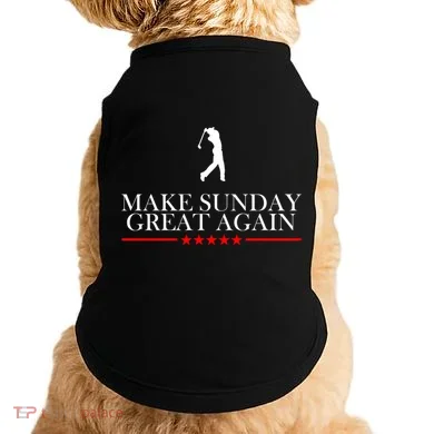 Make Sunday Great Again Golfing Doggie Tank