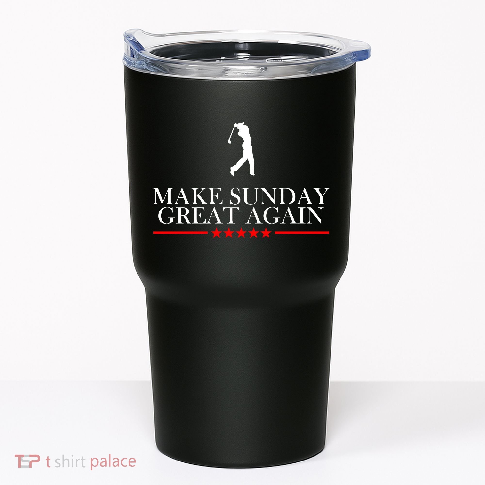Make Sunday Great Again Golfing Tumbler