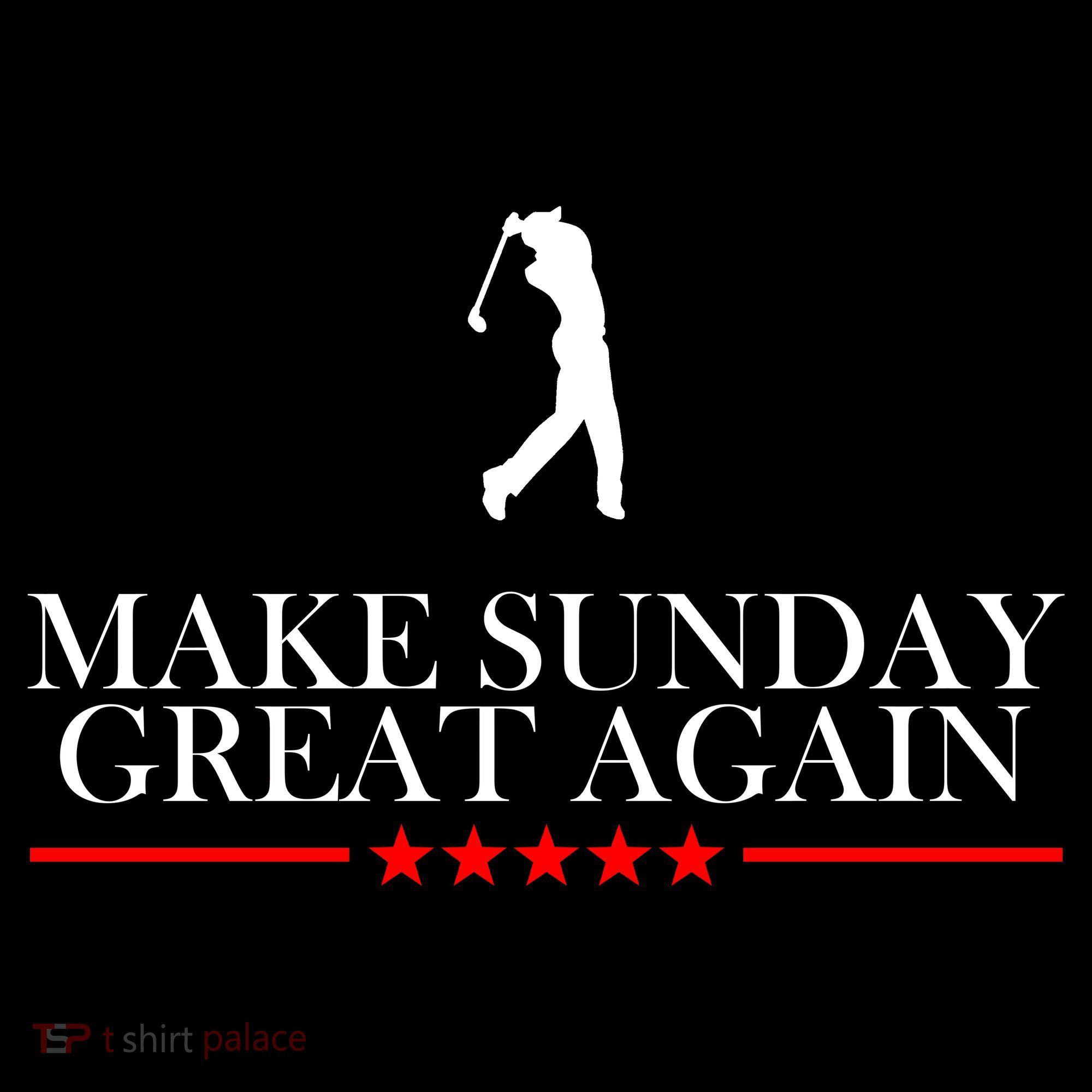Make Sunday Great Again Golfing Visor