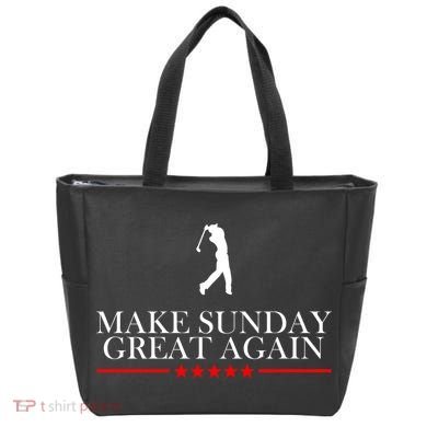 Make Sunday Great Again Golfing Tote Bag