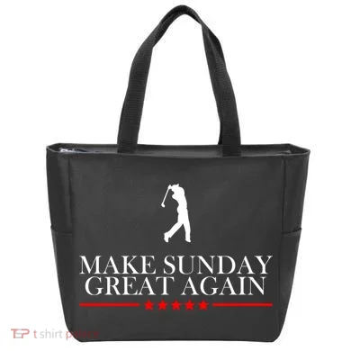 Make Sunday Great Again Golfing Tote Bag