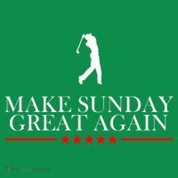Make Sunday Great Again Golfing Sweatshirt thumb 3
