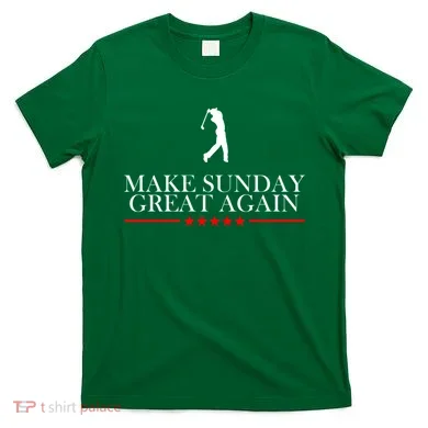 Make Sunday Great Again Golfing T-Shirt