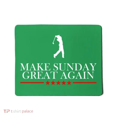 Make Sunday Great Again Golfing Mousepad