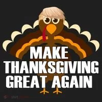 Make Thanksgiving Great Again Beanie thumb 2