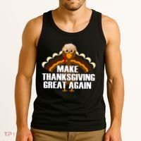 Make Thanksgiving Great Again Tank Top thumb 3