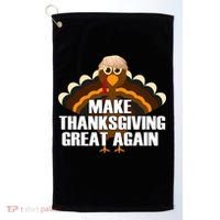 Make Thanksgiving Great Again Golf Towel thumb 0