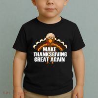 Make Thanksgiving Great Again Toddler T-Shirt thumb 2