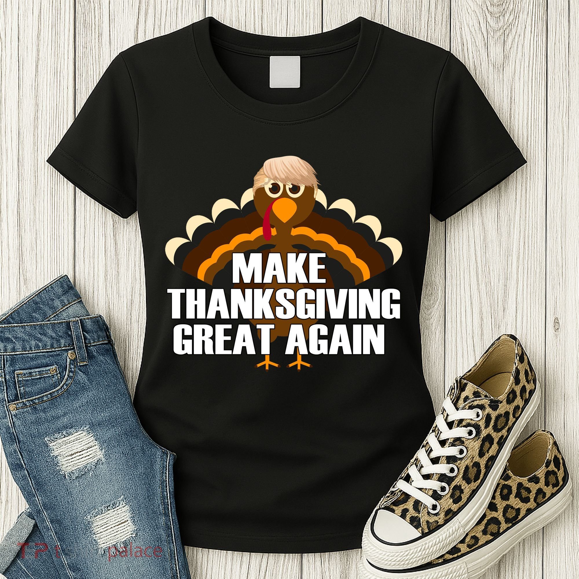 Make Thanksgiving Great Again Women's T-Shirt