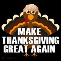 Make Thanksgiving Great Again Women's T-Shirt thumb 6