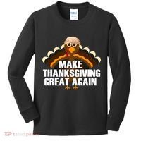 Make Thanksgiving Great Again Kids Long Sleeve Shirt thumb 0
