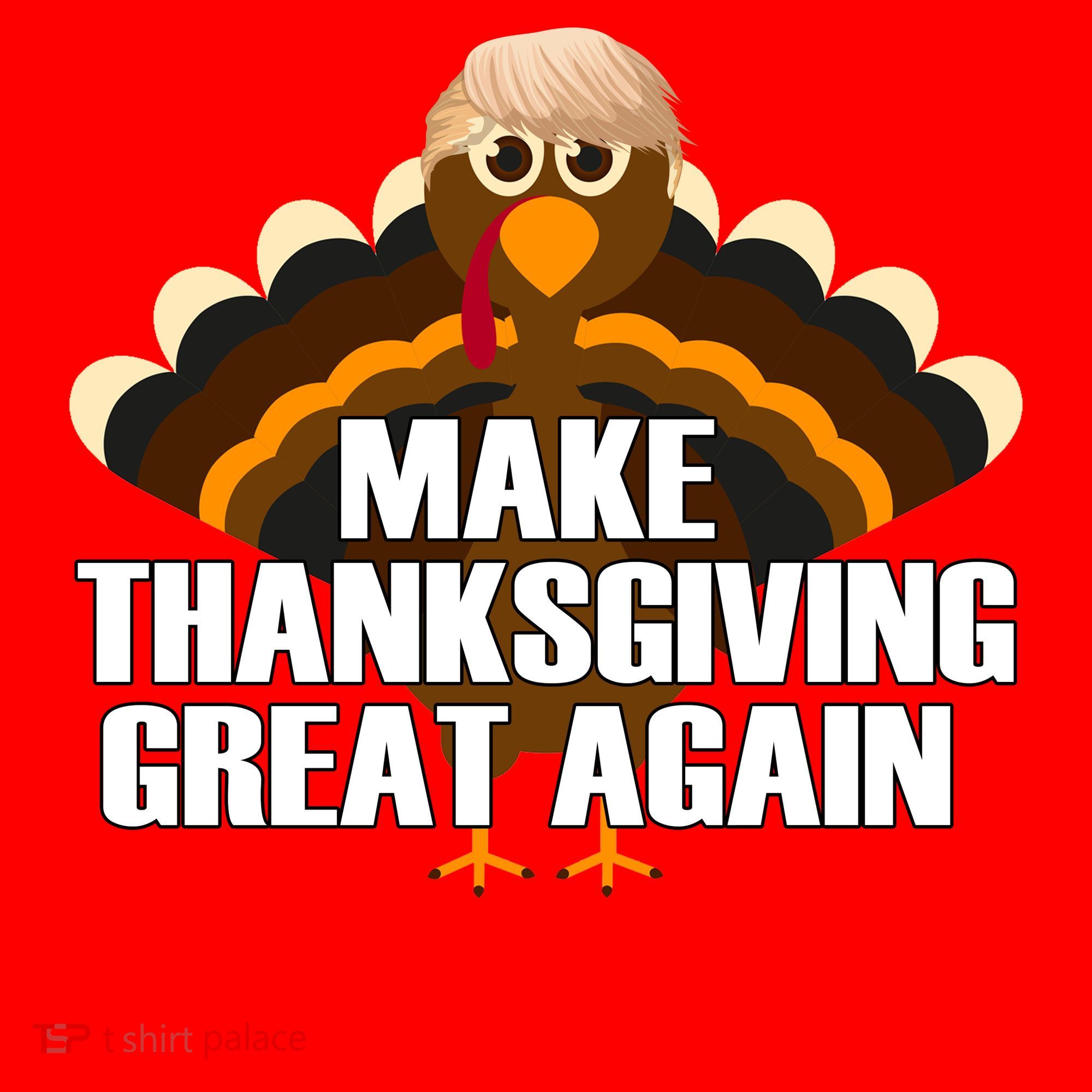 Make Thanksgiving Great Again Santa Hat