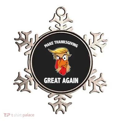 Make Thanksgiving Great Again Donald Trump Ornament