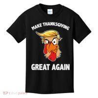 Make Thanksgiving Great Again Donald Trump Kids T-Shirt thumb 0