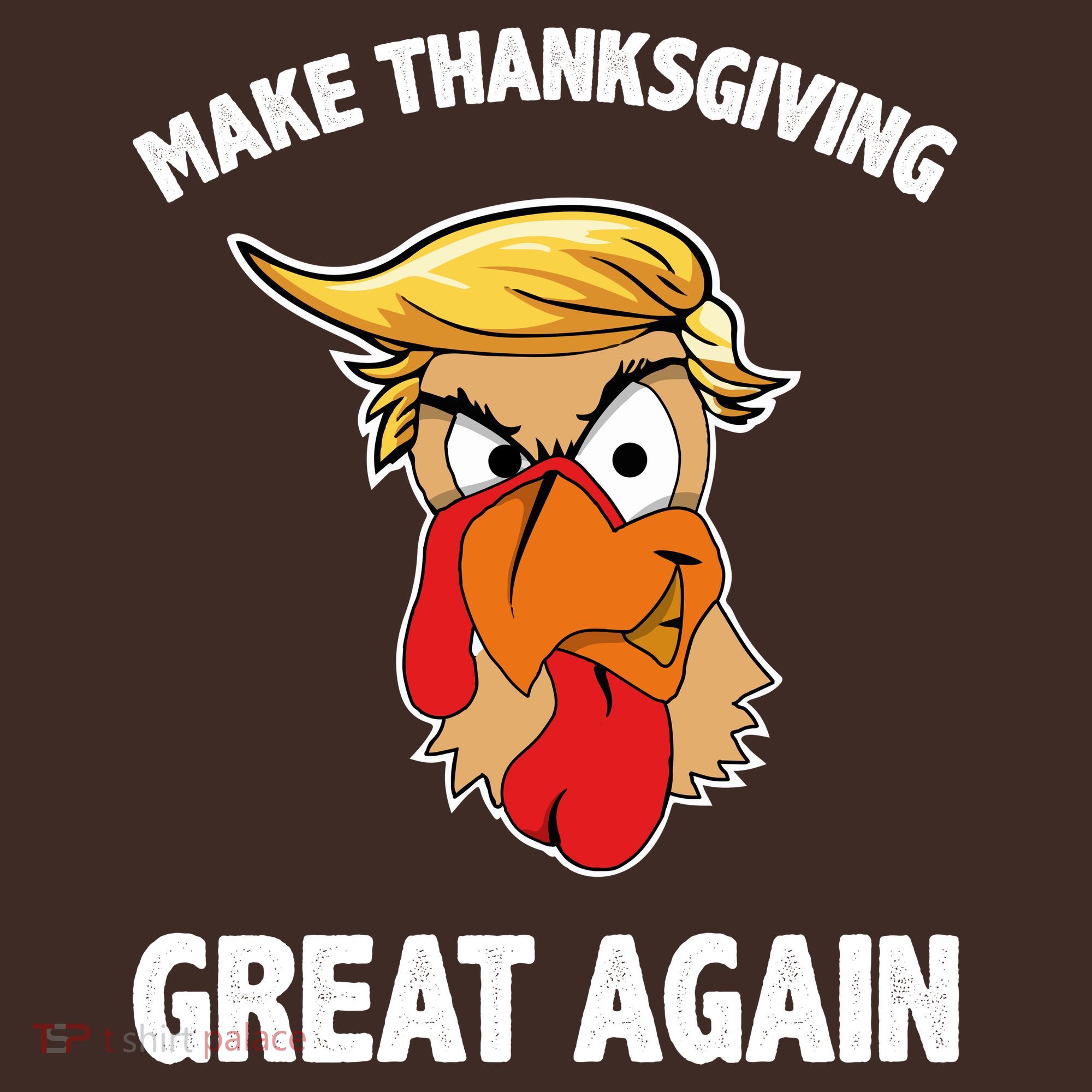 Make Thanksgiving Great Again Donald Trump Baby Bodysuit