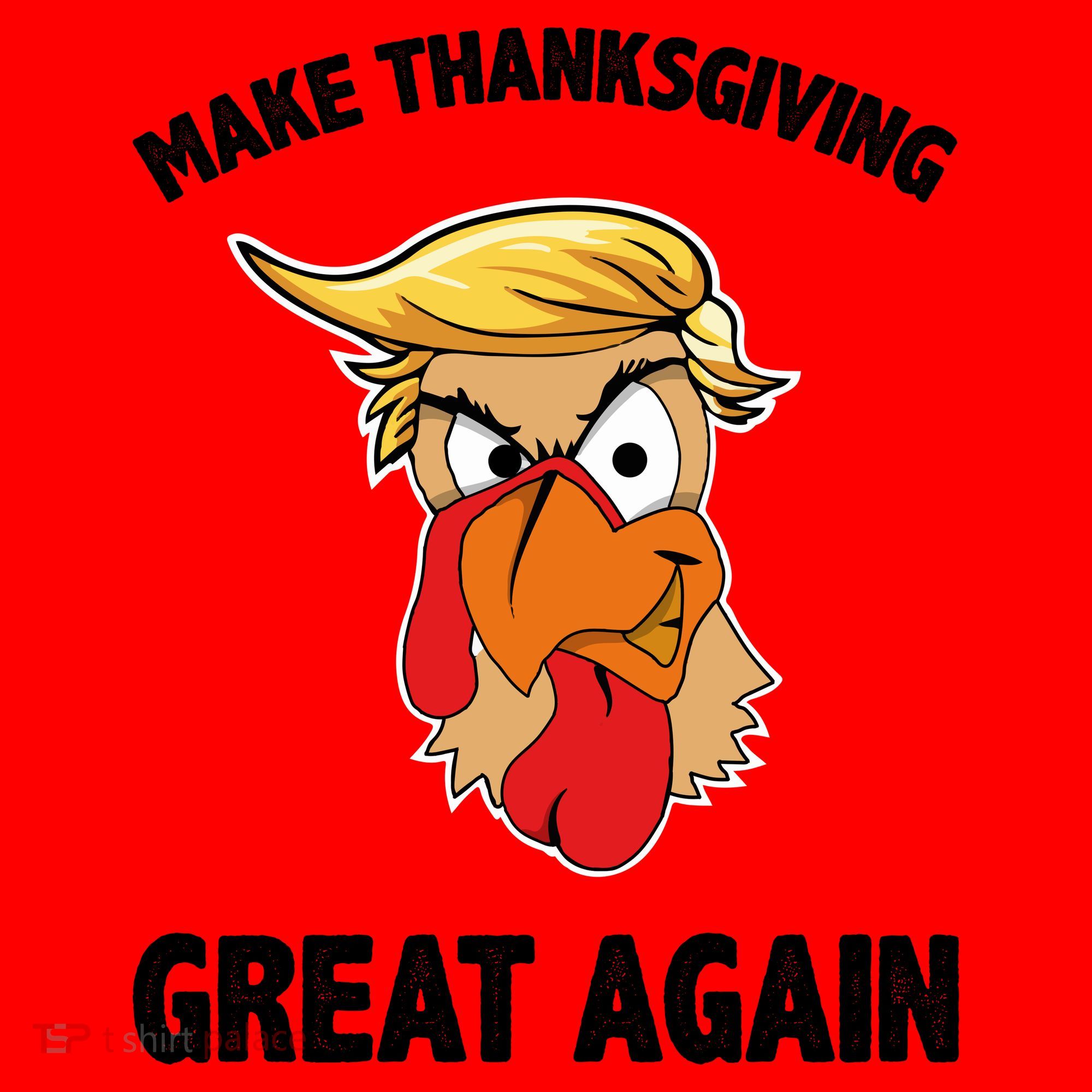Make Thanksgiving Great Again Donald Trump Santa Hat
