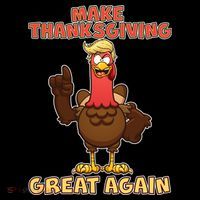 Make Thanksgiving Great Again Trump Turkey Coffee Mug thumb 5