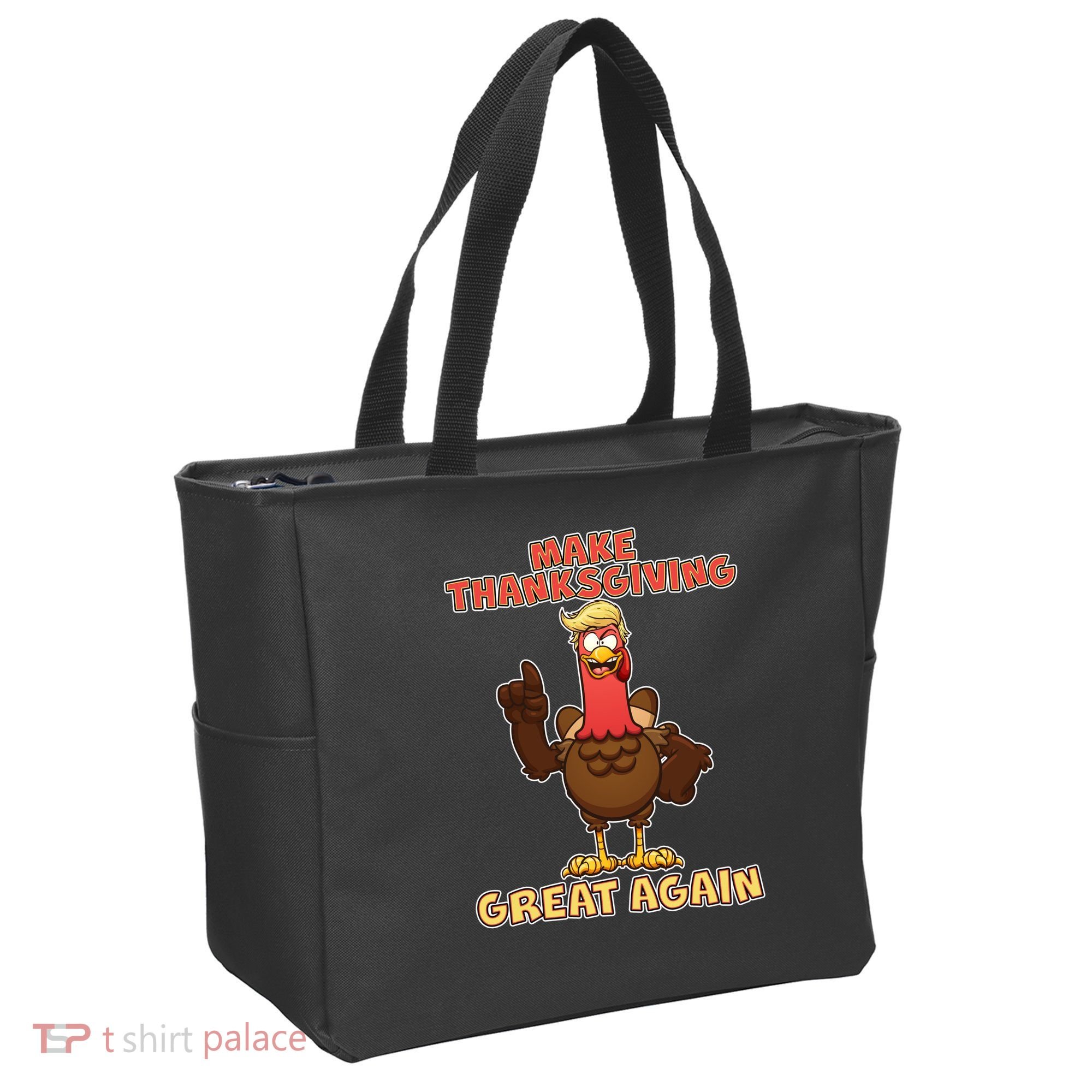 Make Thanksgiving Great Again Trump Turkey Tote Bag