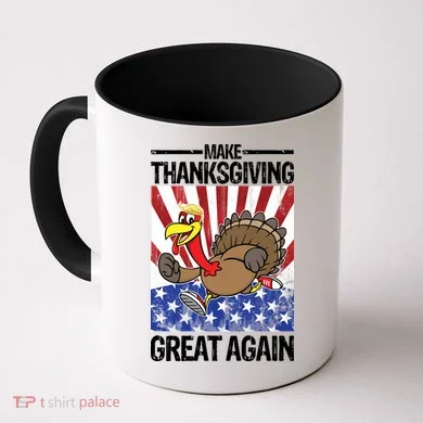 Make Thanksgiving Great Again Turkey Coffee Mug