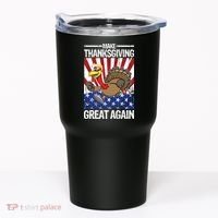 Make Thanksgiving Great Again Turkey Tumbler thumb 0