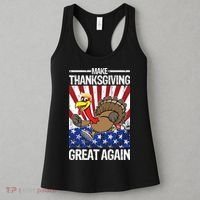 Make Thanksgiving Great Again Turkey Women's Tank Top thumb 3