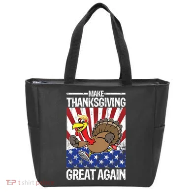 Make Thanksgiving Great Again Turkey Tote Bag