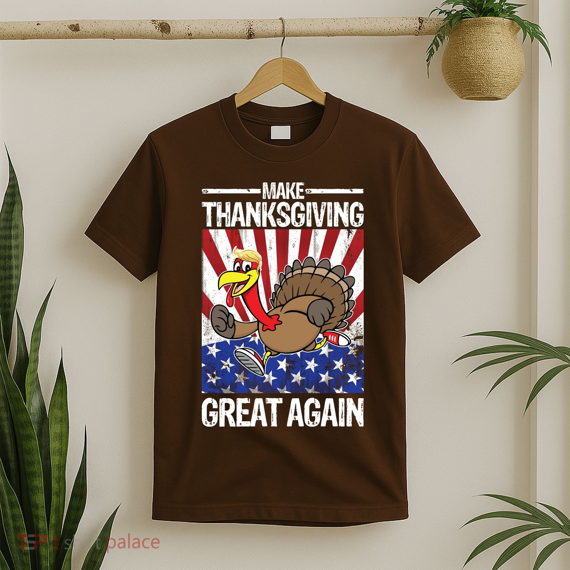 Make Thanksgiving Great Again Turkey T-Shirt