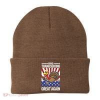 Make Thanksgiving Great Again Turkey Beanie thumb 0