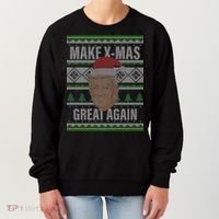 Make X-Mas Great Again Ugly Christmas Women's Sweatshirt thumb 0