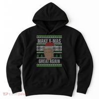 Make X-Mas Great Again Ugly Christmas Hoodie thumb 0