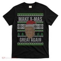 Make X-Mas Great Again Ugly Christmas T-Shirt thumb 0