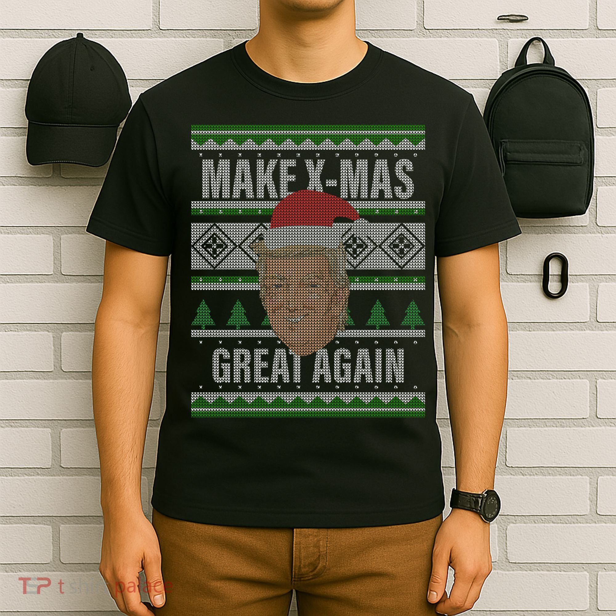 Make X-Mas Great Again Ugly Christmas T-Shirt