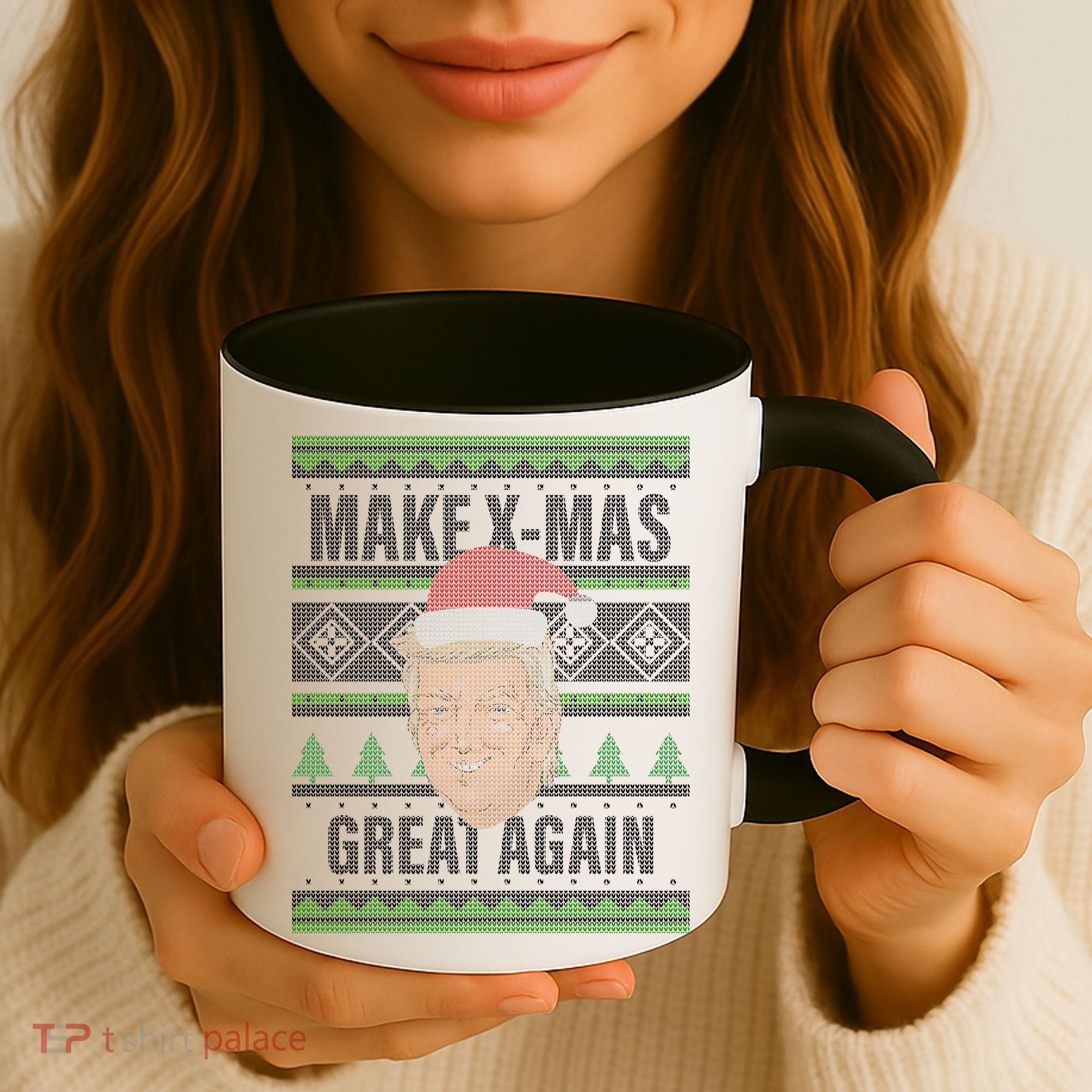 Make X-Mas Great Again Ugly Christmas Coffee Mug