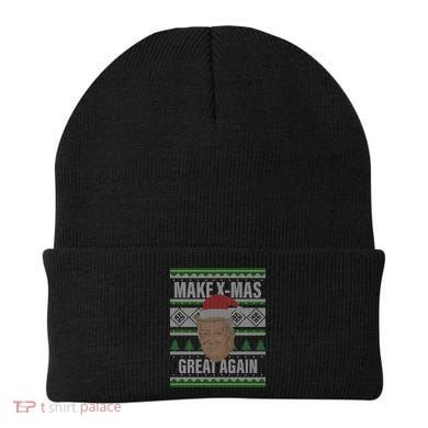 Make X-Mas Great Again Ugly Christmas Beanie