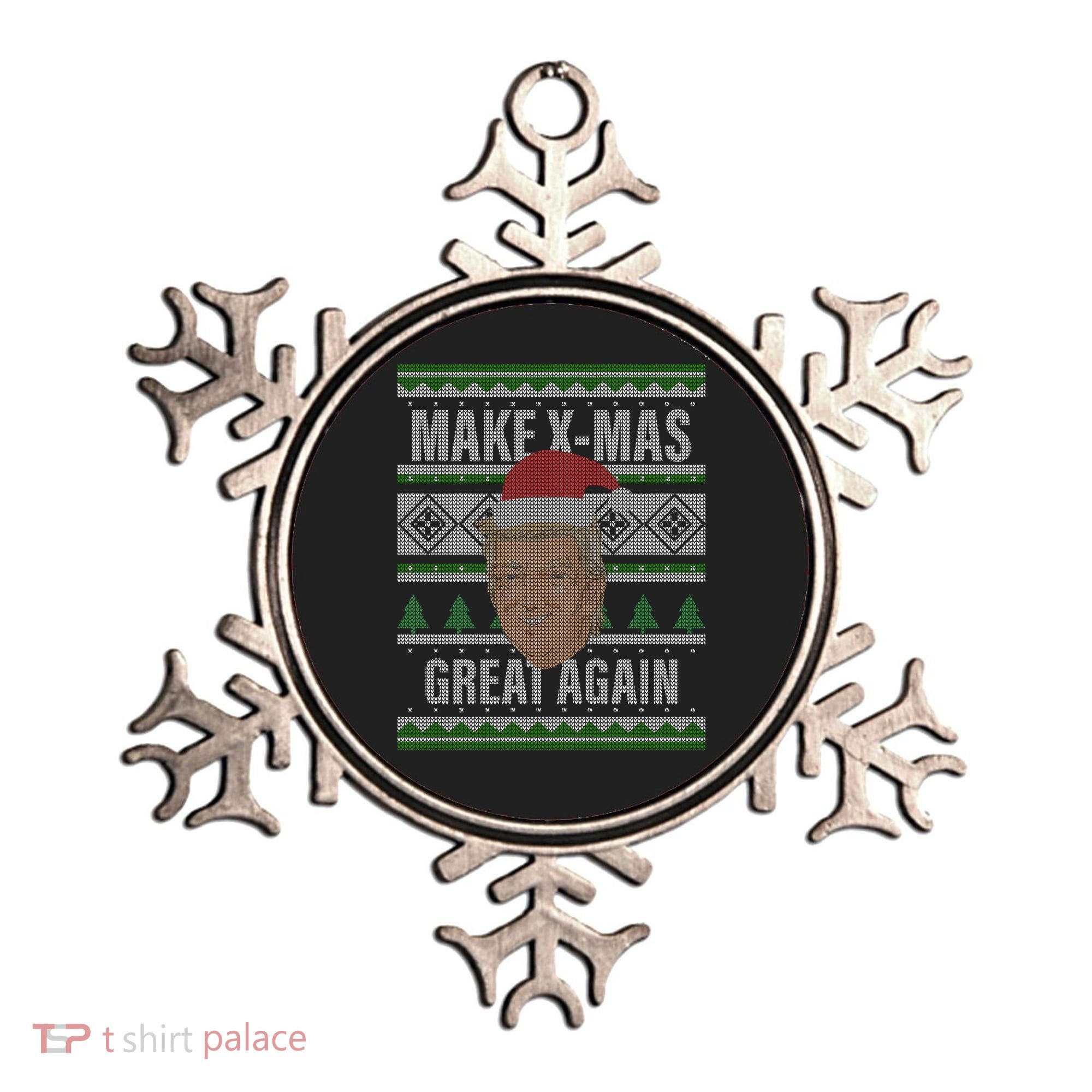 Make X-Mas Great Again Ugly Christmas Ornament